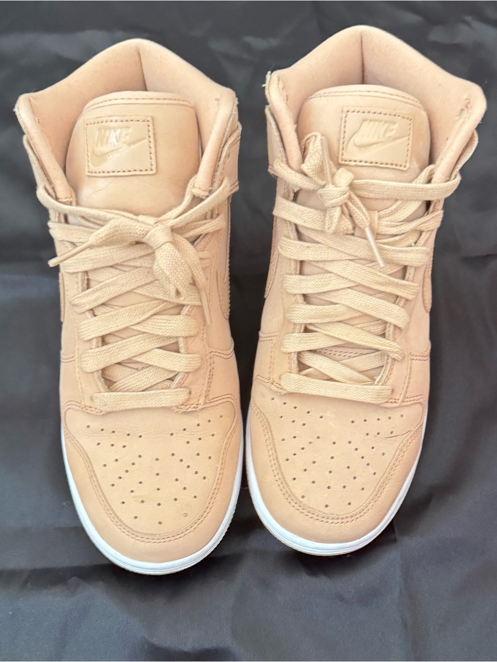 Nike Dunk High PRM MF Vachetta Tan Leather High Top Sneaker